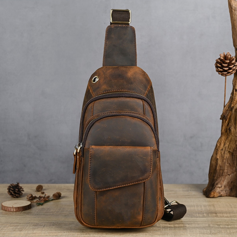 Luxury Bags Vintage - Tasarımcı Lüks Çok Fonksiyonlu Erkek Göğüs