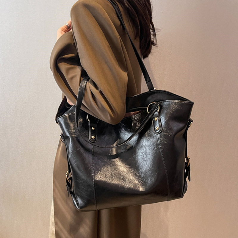 Luxury Bags Vintage - Vintage kadın askılı omuz çantası büyük