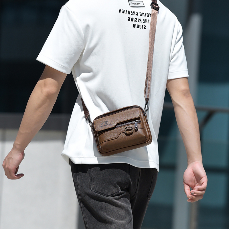 Luxury Bags For Men Brands - Lüks Kanguru Marka postacı çantası Erkek