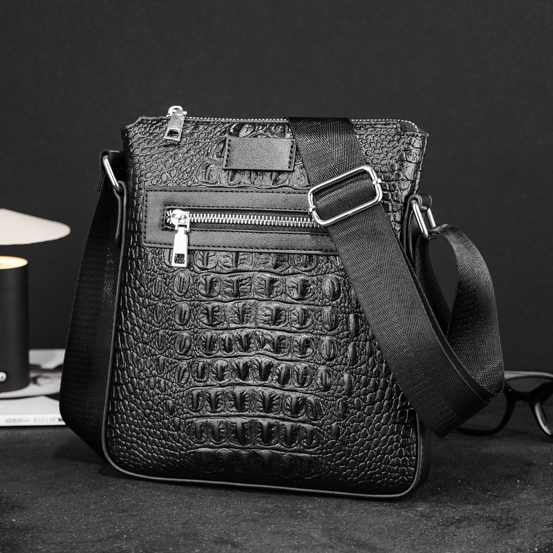 Luxury Bags For Men Brands - Timsah Derisi erkek Crossbody Çanta Moda