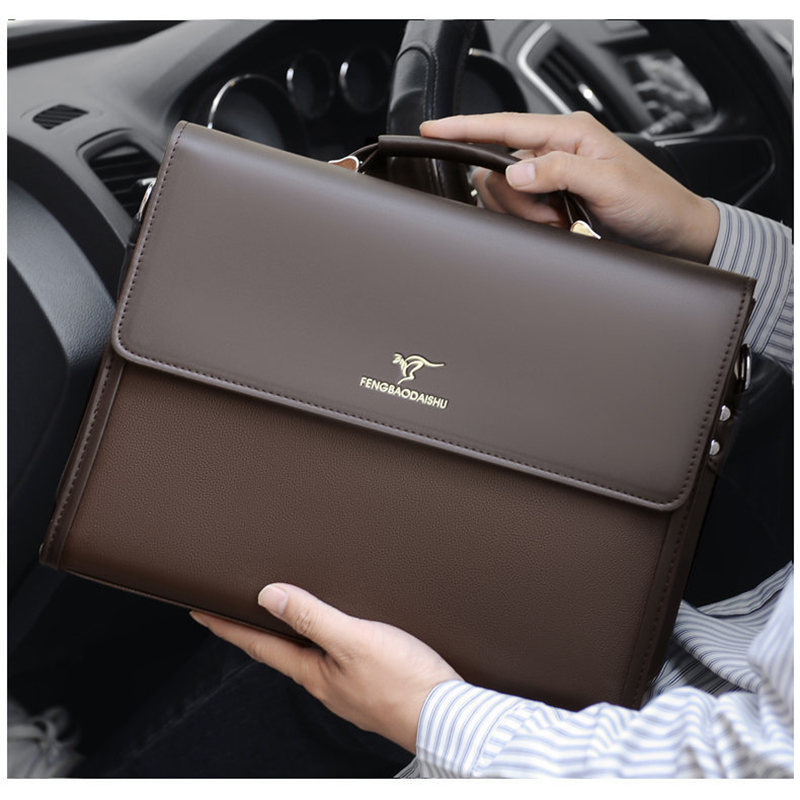 Luxury Bags Coach - Deri Lüks Evrak Çantaları Erkekler Için