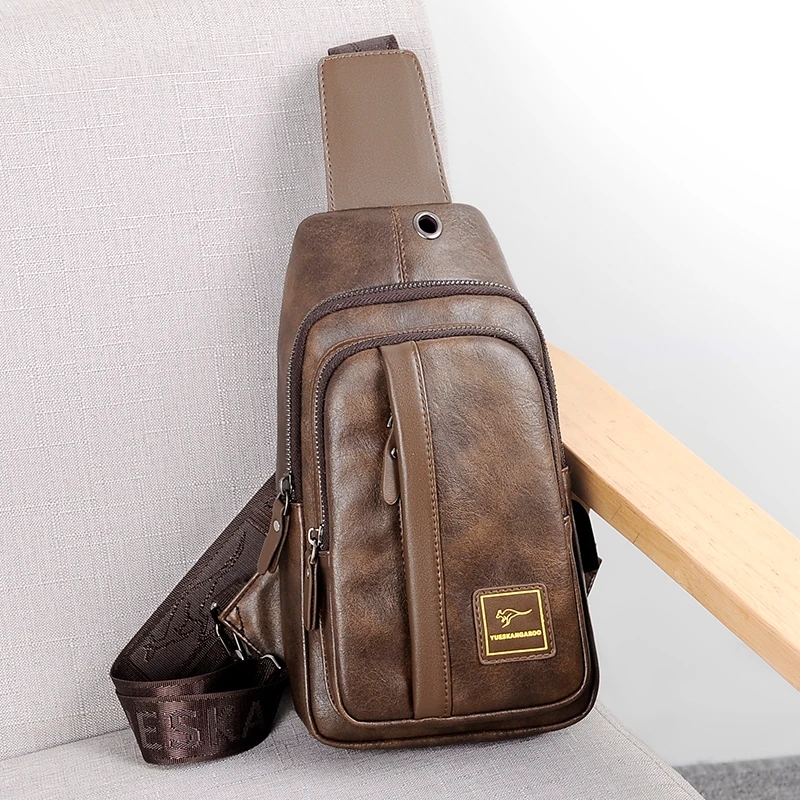 Luxury Bags For Men Brands - Kanguru lüks marka göğüs çanta erkekler
