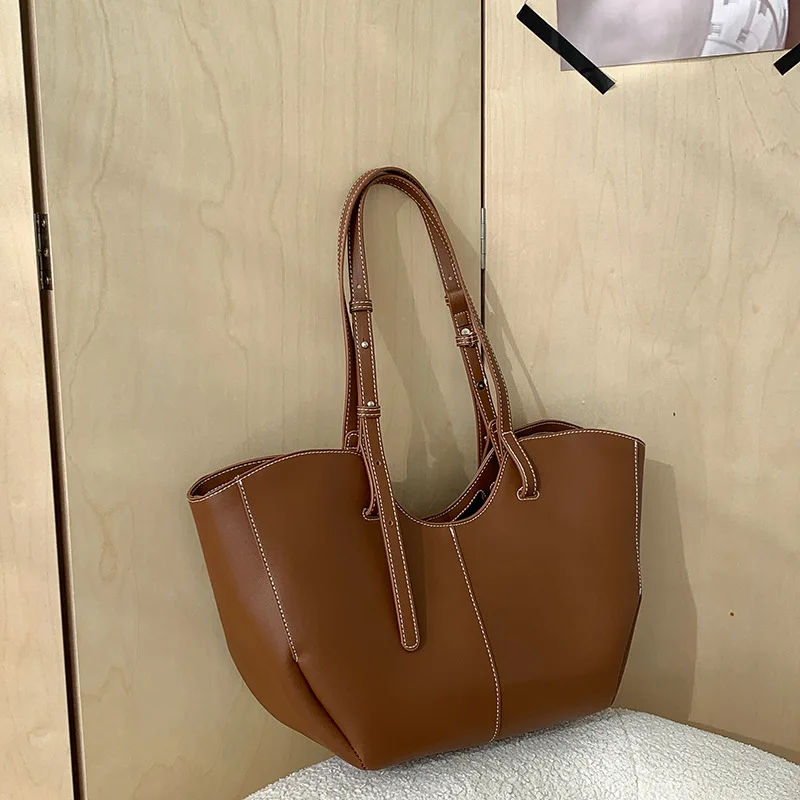 Luxury Bags Vintage - Vintage Kadın Çanta Büyük Kapasiteli Taşınabilir