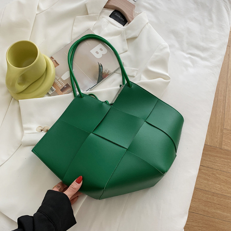 Luxury Bags Shopping - Lüks büyük Tote çanta kadın Rhomboid