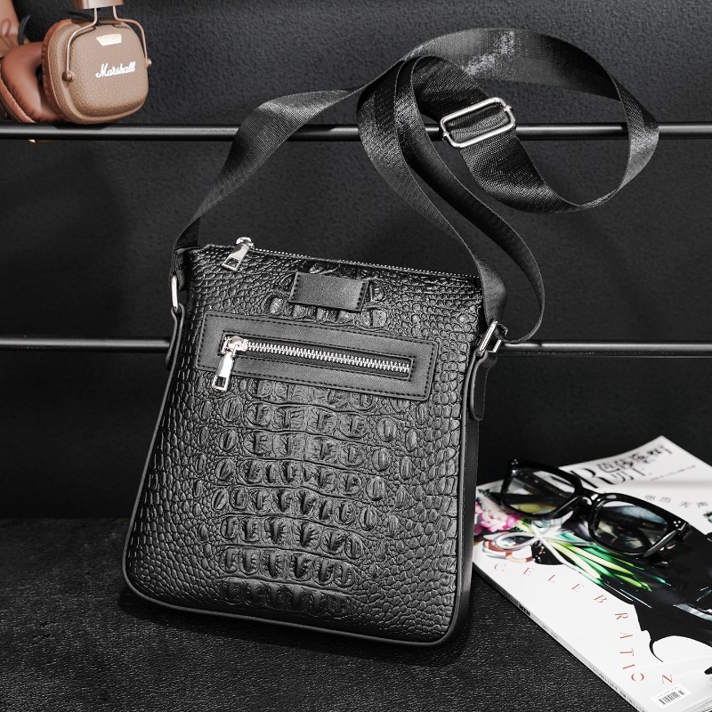 Timsah Derisi erkek Crossbody  - Luxury Bags For Men Brands incelemesi ve fiyatı