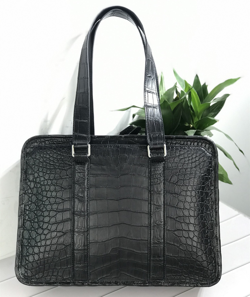 Yeni timsah derisi laptop çant - Luxury Bags For Men Brands incelemesi ve fiyatı
