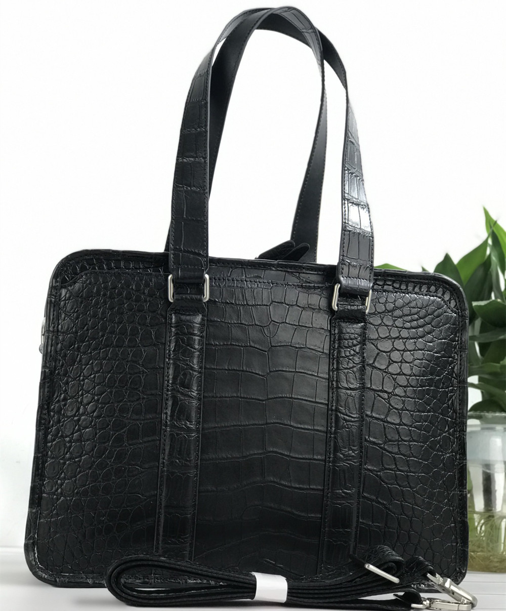 Yeni timsah derisi laptop çant - Luxury Bags For Men Brands incelemesi ve fiyatı