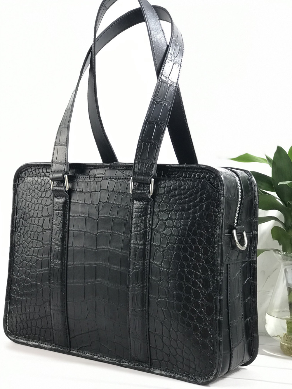 Yeni timsah derisi laptop çant - Luxury Bags For Men Brands incelemesi ve fiyatı
