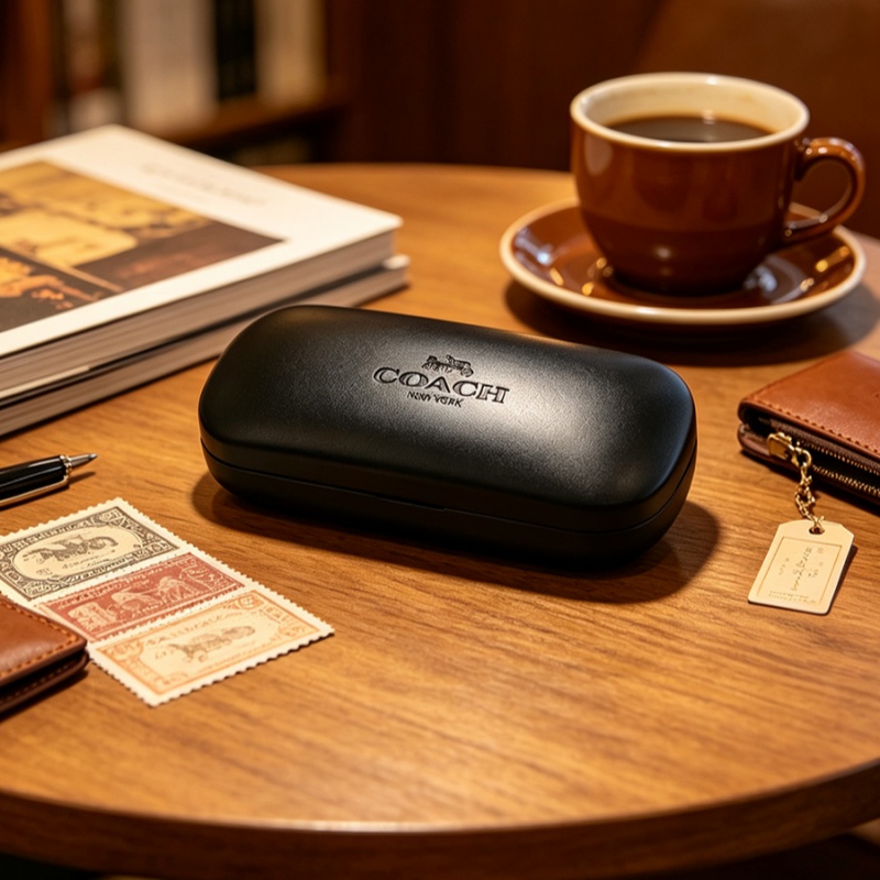 COACH Siyah Sert Gözlük Kılıfı - Luxury Bags Coach incelemesi ve fiyatı