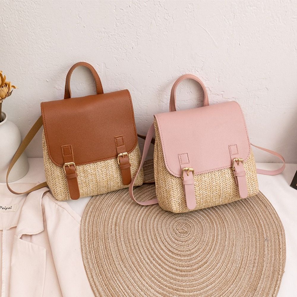 Moda PU Deri Hasır Sırt Çantas - Luxury Bags Vintage incelemesi ve fiyatı